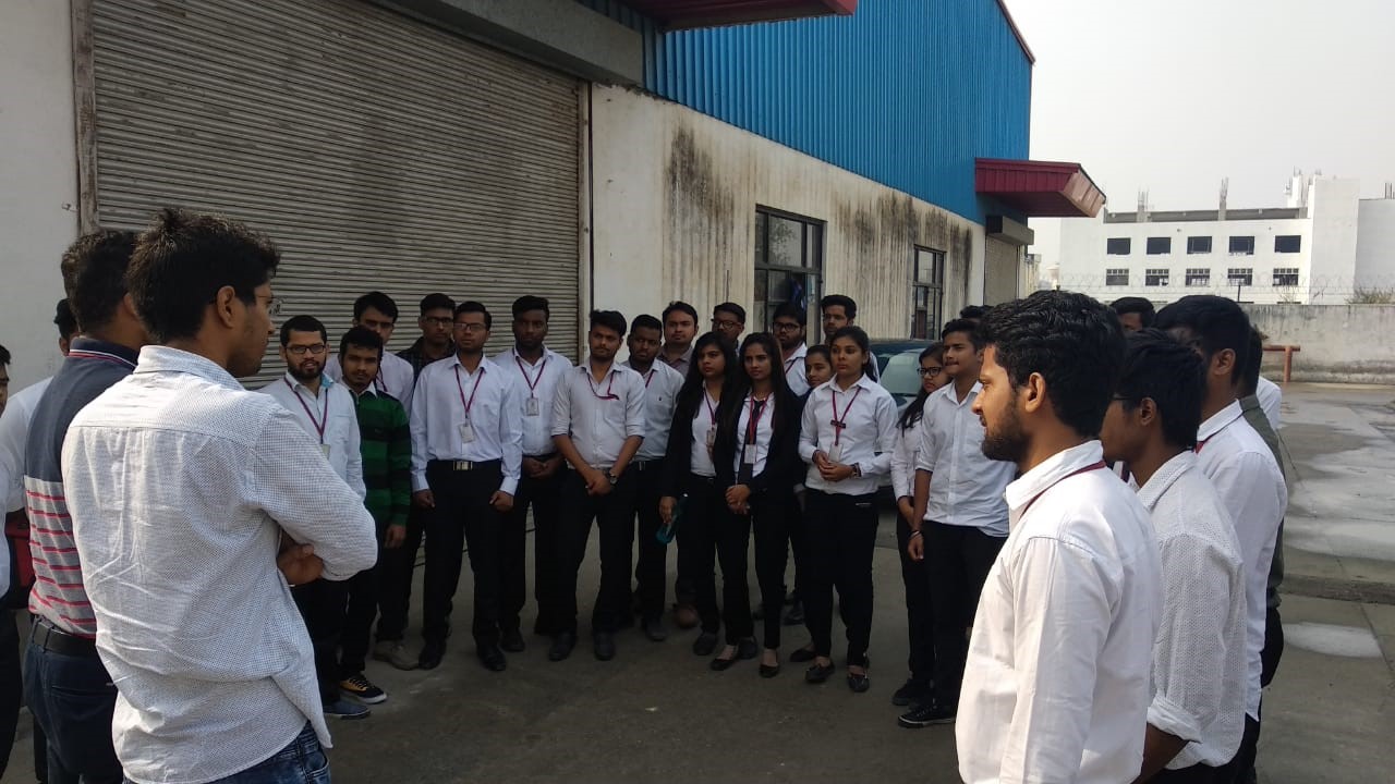 Industrial Visit of B. Tech EC III Year Students to Ramp Group on 15th Nov 2018